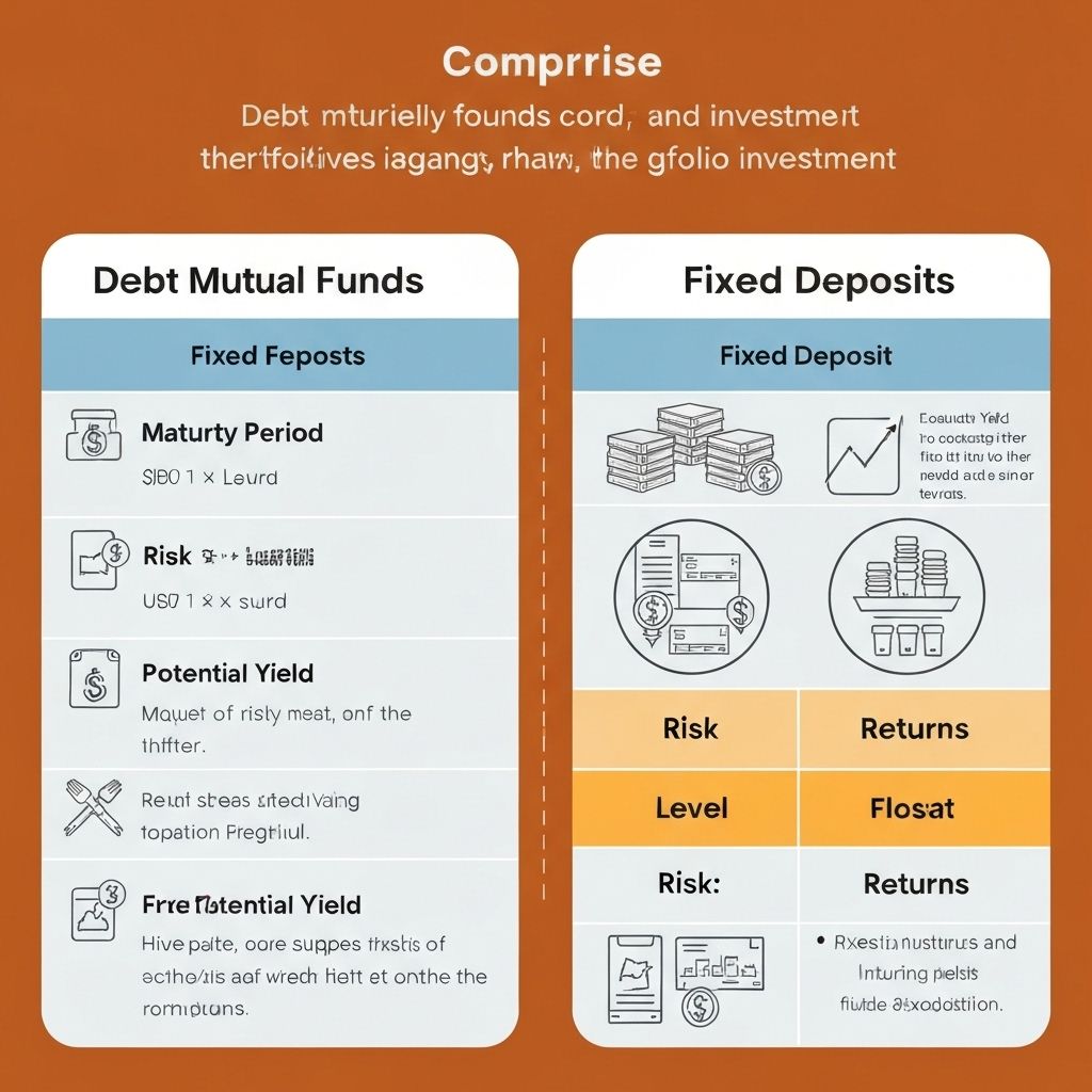 Debt Mutual Funds vs Fixed Deposits: Which is Better?