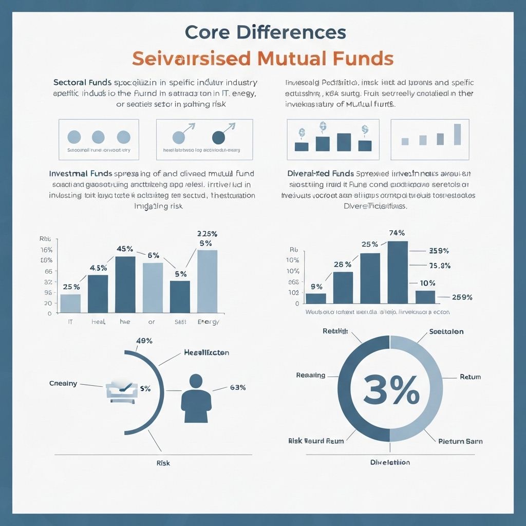 Sectoral vs Diversified Mutual Funds: Risk and Returns Analysis