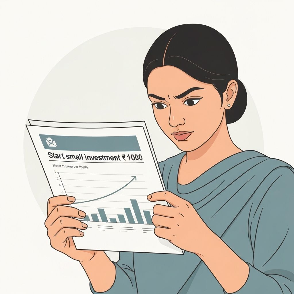How to Start Investing with ₹1000 per Month